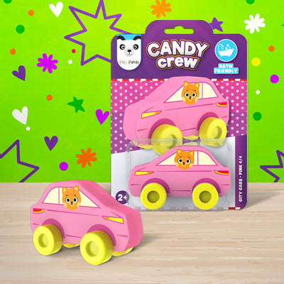 Candy Crew City Cars Pink 4/4