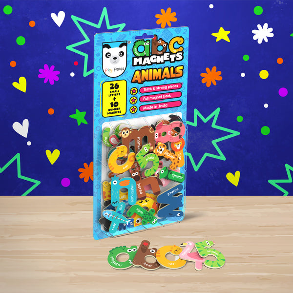 ABC Magnets Small Letters | Animals Theme
