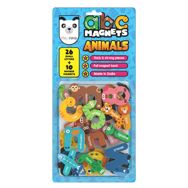 ABC Magnets Small Letters | Animals Theme