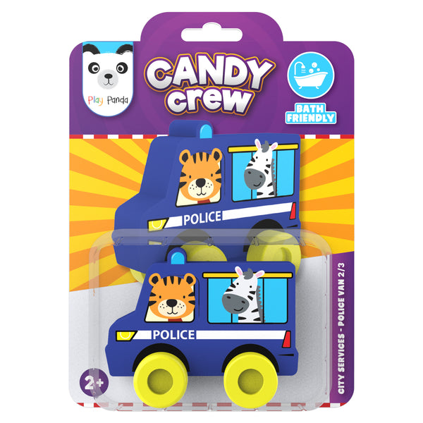 Candy Crew City Services Police Van