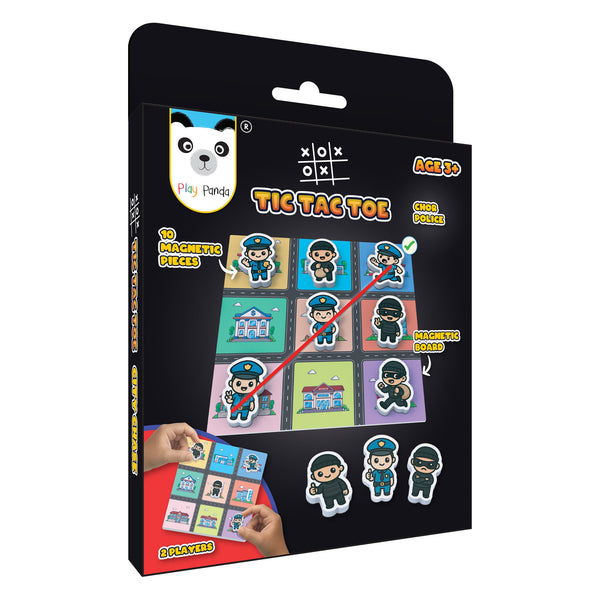 Magnetic Tic Tac Toe Chor Police
