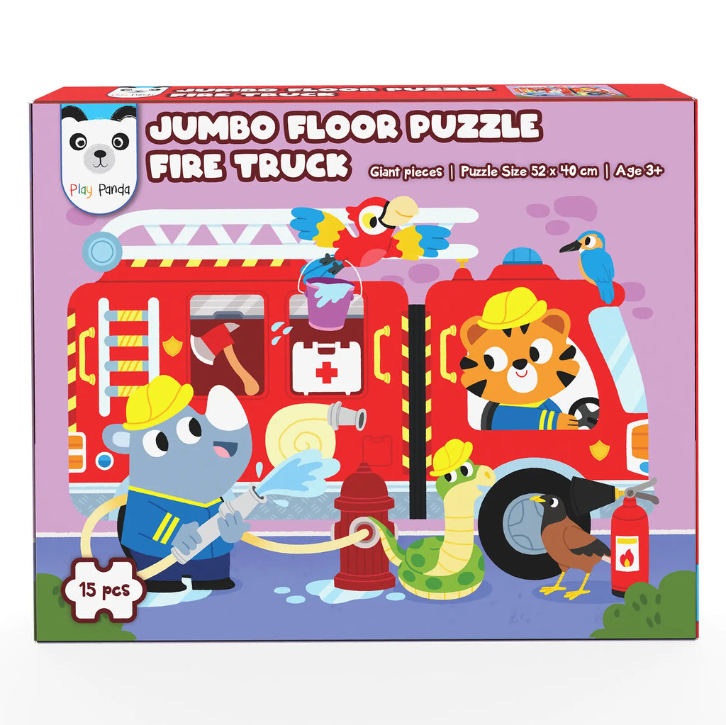 Jumbo Floor Puzzle Fire Truck