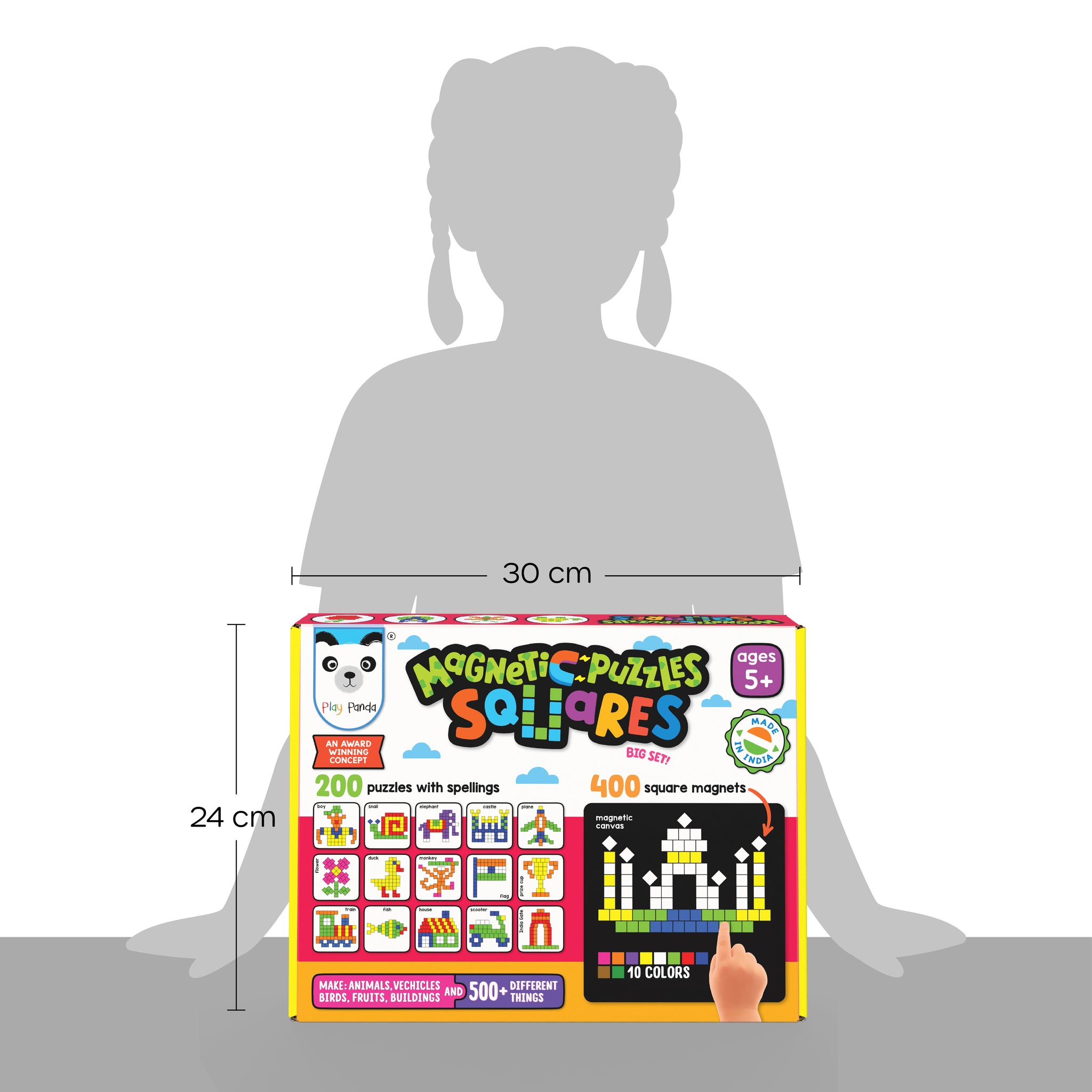 Puzzle Box Using Magnets Magnetic Puzzles (big) Squares with 400 Magnets & 200 Puzzles ...