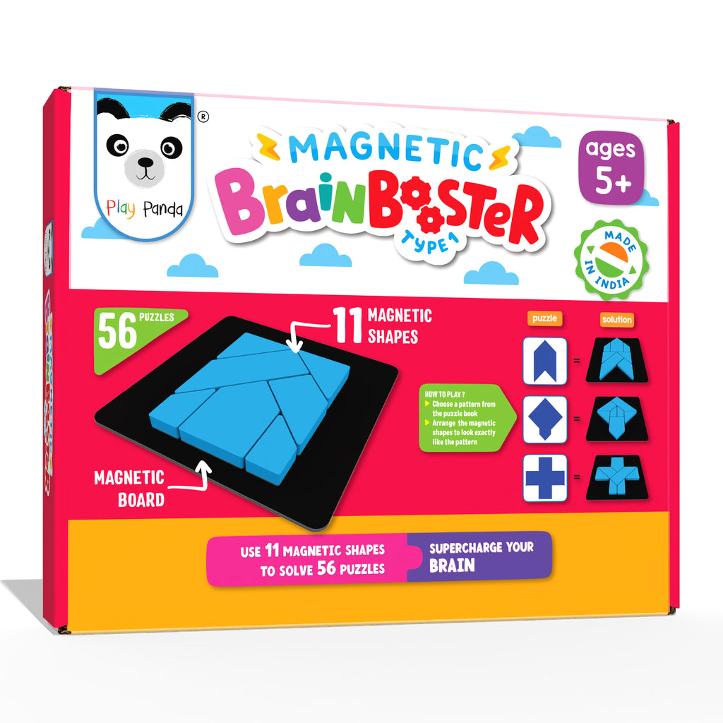 Brain Booster Small Type 1 | 56 puzzles designed to boost intelligence