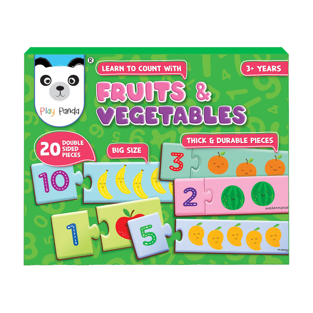 Learn to Count with Fruits & Vegetables