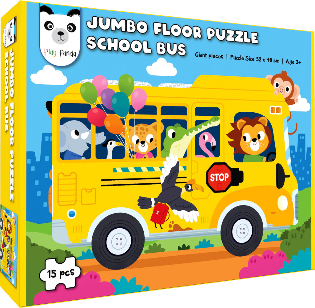 Jumbo Floor Puzzle Fire Truck – Educational Toddler Puzzles - Enhances Imagination, Coordination, Patience Focus and Memory - Gift for Boys & Girls Ages 3, 4, 5, 6, 7