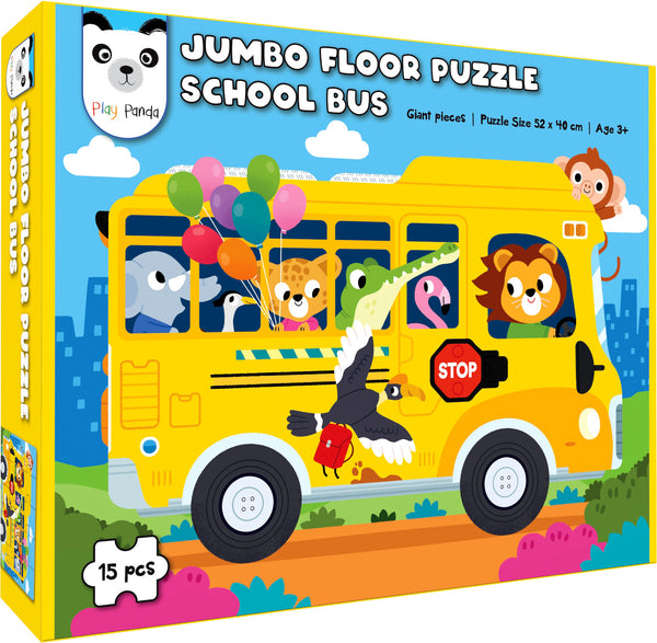 Jumbo Floor Puzzle Fire Truck – Educational Toddler Puzzles - Enhances Imagination, Coordination, Patience Focus and Memory - Gift for Boys & Girls Ages 3, 4, 5, 6, 7