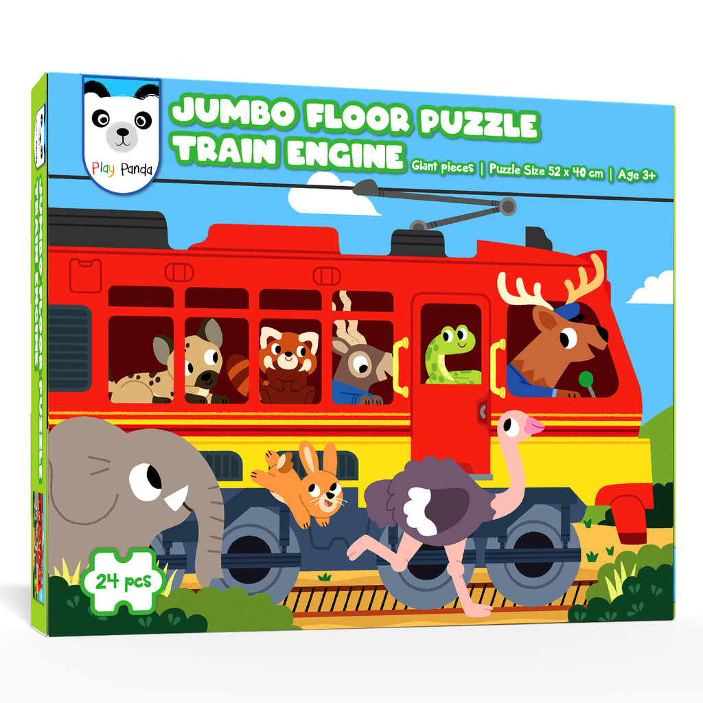 Jumbo Floor Puzzle Train Engine