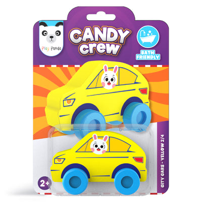 Candy Crew City Cars Yellow 2/4