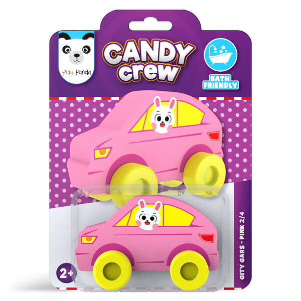 Candy Crew City Cars Pink 2/4