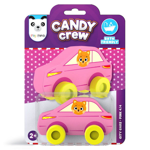 Candy Crew City Cars Pink 4/4