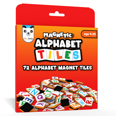 Magnetic Alphabet Tiles | 72 Magnetic Alphabet Tiles