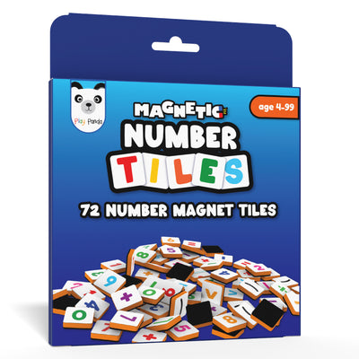 Magnetic Number Tiles | 72 Magnetic Number Tiles