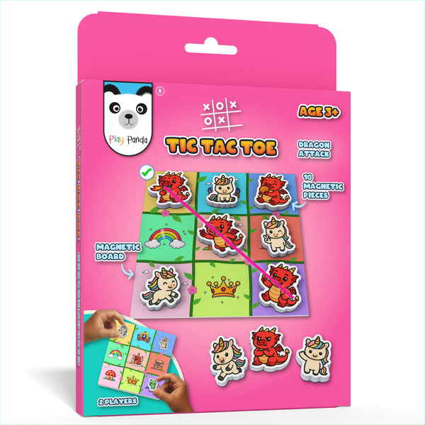 Magnetic Tic Tac Toe Dragon Attack
