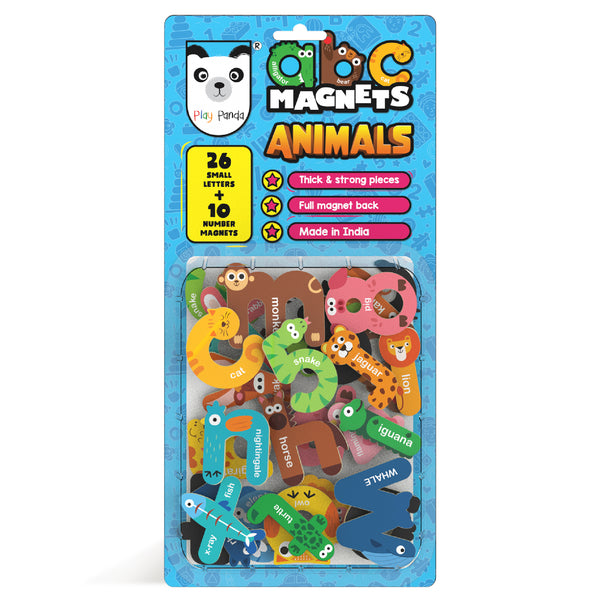 ABC Magnets Small Letters | Animals Theme